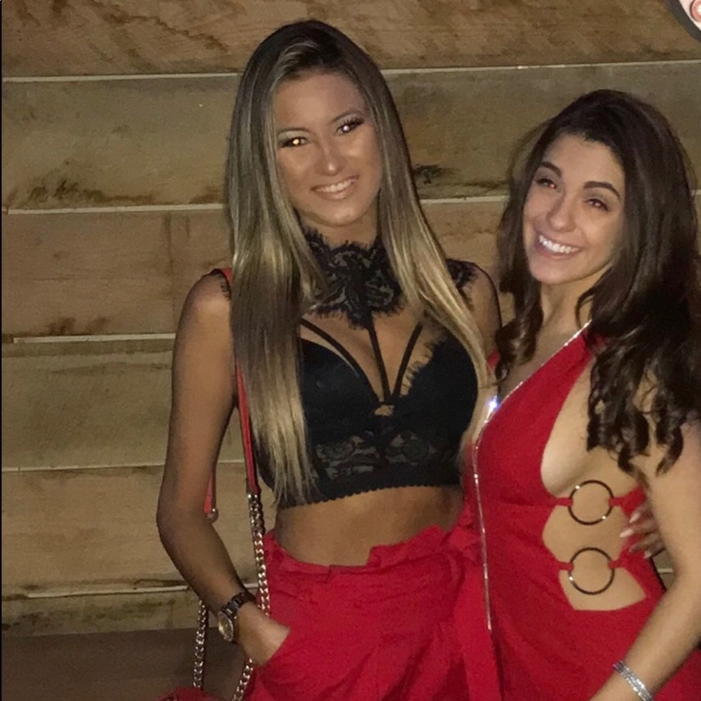 Black Eyelash Lace Crop Top Bralette High Neck